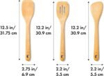 OXO Good Grips 3-Piece Wooden Turner Set - Image 3