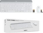 Logitech MK470 Slim Wireless Keyboard and Mouse Combo - Modern Compact Layout, Ultra Quiet, 2.4 GHz USB Receiver, Plug n' Play Connectivity, Compatible with Windows - Off White - Image 5