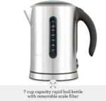Breville BKE700BSS Soft Top Pure Hot Water Kettle, 7 Cup, Brushed Stainless Steel - Image 4