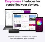 Homey Pro mini | Smart Home Hub for Home Automation – Features Zigbee, Ethernet, Matter & Thread. Compatible with Apple Siri, Amazon Alexa & Google Home. - Image 3