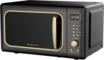FRIGIDAIRE EMW788RETRO 0.7 cu. ft. Retro Microwave, Black-Gold - Image 3