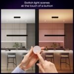 Philips Hue Wireless Smart Light Switch Button, White - 1 Pack - Portable and Battery Powered - Smart Home Control - Requires Hue Bridge - Easy, No-Wire Installation - Image 3