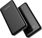 2 Pack Portable Charger, Slimmer 10000mAh Power Bank, USB C in&Out Fast Charging Battery Pack, Portable Power Bank for iPhone 16 15 14 13 12 iPad Samsung S23 S22 Pixel and Heated Vest (Black) - Image 2