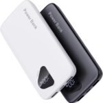 2026 2-Pack 12800mAh Portable Charger with Built in Cables, Travel Essential Battery Pack, 4 Outputs 2 Inputs Slim Power Bank with Cord Wires for iPhone 17/16/15/14, Samsung Galaxy S23/22, Pixel etc - Image 2