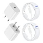 2Pack Fast Charger iPhone [Apple MFi Certified],10FT iPhone Charger Fast Charging USB C to Lightning Cable with 2Pack PD USB C ChargerBlock 10ft i Phone Charger Cord for i Phone 14/13/12/11/X/XS Max/8 - Image 2