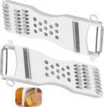 2pcs Kitchen Peeler Graters Slicers - Multifunctional Practical Household Tool for Fruit and Vegetable Carrot Potato Melon Gadget - Image 2
