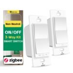 3 Way Smart Switch no Neutral Required | Master & Add-on Kit, No Battery, Smart Light Switch, Compatible with Alexa, SmartThings and Work with Google Home, Smart Home Devices - Image 2