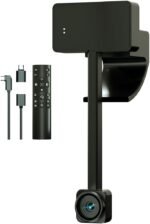 4K Webcam for PC with Remote Control, Ultra HD 1/2.55'' Sensor, Autofocus, 10x Digital Zoom, Low Light Performance, Streaming Camera for PC/Video Calling/Zoom/Skype/Teams - Image 2