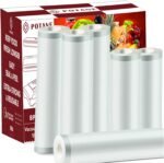 6 Pack 11"x20'(3Rolls) and 8"x20' (3Rolls)Thickened Vacuum Sealer Bags , Smell-Proof, Puncture Prevention, Heavy duty for POTANE, Food Saver, Great for Vacuum storage,Meal Prep or Sous Vide - Image 2