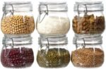 6 Pack 17oz Food Storage Jars with Airtight Lids, Preserving Seal Wire Clip Fastening Glass Containers, Canisters for Kitchen Organization, Flour, Cereal, Pasta, Sugar, Beans, Pickling Jars (17 Oz*6) - Image 2