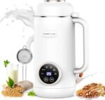 7 in 1 Nut Milk Maker Machine 28oz Automatic Milk Maker for Homemade Coconut, Oat, Soy, Plant-Based Milk, Juice with 18H Delay Start/6H Keep Warm/Self Cleaning (Cream) - Image 2