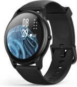 AGPTEK Smart Watch for Women Men, 5ATM Waterproof Smartwatch for Android and iOS Phones, Fitness Tracker Watch with 100+ Sports Modes, Heart Rate Monitor Pedometer Sleep Monitor, Black - Image 2