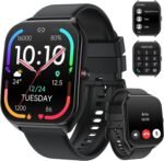 AI Smart Watch for Men Women with ChatGPT, 1000mAh Fitness Tracker 60-Day Standby Time, 1.96" HD SmartWatch with 200+ Sport Modes/Heart Rate/Sleep Monitor, IP68 Waterproof Pedometer for Android iOS - Image 2