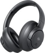 Active Noise Cancelling Headphones, Wireless Over Ear Bluetooth Headphones with Microphone, Transparency Mode, 70H Playtime, Hi-Res Audio, Deep Bass, Bluetooth 5.3, Lightweight Design,Black - Image 2