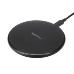 Amazon Basics 15W Qi Certified Wireless Charging Pad for iPhone 16/15/14/13/12/11/X, Samsung and More, with USB Cable, Black - Image 2