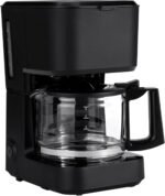 Amazon Basics 5 Cup Drip Coffee Maker, Coffee Machine with Glass Coffee Pot (0.8 Qt), Auto Shut-off, Auto Pause, Removable Filter Basket, Matte Black - Image 2