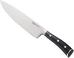 Amazon Basics Classic 8-inch Full Tang Stainless Steel Chef's Knife with Three Rivets, Silver - Image 2
