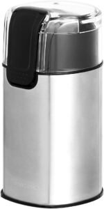 Amazon Basics Electric Coffee Grinder, Coffee Bean and Spice Grinder, With Heavy-Duty Stainless Steel Grind Blades - Image 2