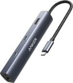 Anker 6-in-1 USB C Hub with 65W Power Delivery, 4K HDMI, 1Gbps Ethernet, USB Ports for MacBook Air, iPad Pro, XPS, and More - Image 2