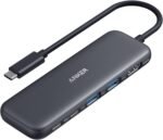 Anker USB C Hub, 5-in-1 USBC to HDMI Splitter with 4K Display, 1 x Powered USB-C 5Gbps & 2×Powered USB-A 3.0 5Gbps Data Ports for MacBook Pro, MacBook Air, Dell and More - Image 2