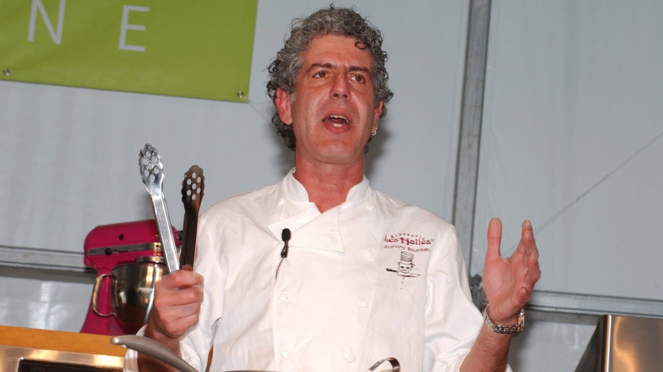 Anthony Bourdain's First Kitchen Job Was Not Cooking