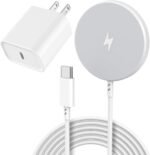 [Apple MFi Certified]Magnetic Wireless Charger Apple Mag Safe Charger,15W 6FT Fast Wireless Charging Pad for Apple iPhone 16 Pro Max/16 Pro/16 Plus/15 Pro Max/14/13/12/AirPods3/2/Pro/Pro2,Charging Pad - Image 2