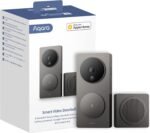 Aqara Video Doorbell G4 (Chime Included), 1080p FHD HomeKit Secure Video Doorbell Camera, Local Face Recognition and Automations, Wireless or Wired, Supports Apple Home, Alexa, Google, IFTTT, Gray - Image 2