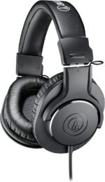 Audio-Technica ATH-M20x Professional Studio Monitor Headphones, Black - Image 2