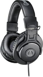 Audio-Technica ATH-M30x Professional Studio Monitor Headphones, Black - Image 2