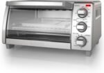 BLACK+DECKER 4-Slice Toaster Oven with Natural Convection, Stainless Steel, TO1760SS (TO1760SST-1) - Image 2