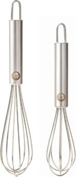 Babish 2-Piece Tiny Whisk Set – 5” & 7” Stainless Steel Mini Whisks for Mixing, Beating & Frothing – Durable Kitchen Utensils for Cooking & Baking - Image 2