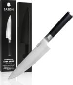 Babish 8-Inch Chef Knife – High-Carbon German 1.4116 Steel Kitchen Knife – Professional Cutlery for Precise Slicing and Chopping - Image 2