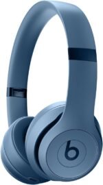 Beats Solo 4 - Wireless On-Ear Bluetooth Headphones, Up to 50-Hour Battery Life, Ultra-Lightweight Comfort, Powerful and Balanced Sound, Apple & Android Compatible - Slate Blue - Image 2