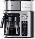 Braun MultiServe Plus 10-Cup Drip Coffee Maker - Hot & Cold Multi-Serve Brewer with Timer and Auto Start, Hot Water Dispenser, Over Ice Function, Stainless Steel & Pod-Free Design, KF9370SI - Image 2