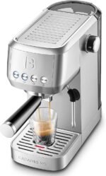 CASABREWS 3700 Essential Espresso Machine 20 Bar, Stainless Steel Cappuccino & Latte Machine with Steam Frother for Home, 43.9oz Water Tank, Coffee Gift for Women & Men, Silver - Image 2
