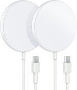 COKOEYE Magnetic Wireless Charger 2-Pack for iPhone Wireless Charger Pad, Max Fast for Magsafe Phone Adapter for iPhone 16/16 Plus/16 Pro/16 Pro Max/15/15 Pro/15 Plus/ 14/13 Series/AirPods Pro 2 - Image 2