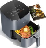 COSORI Air Fryer Pro, Compact 5QT, Ceramic Coating, 7 Presets with Preheat & Keep Warm, 450℉, Easy to use & clean, Shake Reminder, 130+ In-App Recipes, Nonstick & Dishwasher-Safe Basket, Gray - Image 2