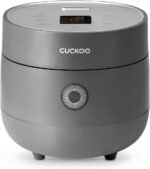 CUCKOO Micom Rice Cooker 3-Cup Uncooked / 6-Cup Cooked with Nonstick Inner Pot, Small Rice Maker with 8 Menu Options, Fuzzy Logic Technology, Auto Clean, Quick Rice Mode, Gray (CR-0375FG) - Image 2