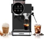 CUSIMAX Espresso Machine with Grinder, 20 Bar Professional Expresso Coffee Machines with Milk Frother Steam Wand, Espresso Maker with 60oz Removable Water Tank, Cappuccino & Latte Machine for Home - Image 2