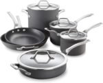 Calphalon 10-Piece Nonstick Kitchen Cookware Set Stay-Cool Stainless Steel Handles Dishwasher and Metal Utensil Safe Oven-safe up to 500 degrees F PFOA-Free Built to Last Black - Image 2