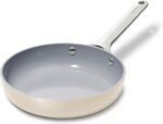 Caraway Nonstick Ceramic Mini Fry Pan (1.05 qt, 8") - Non Toxic, PTFE & PFOA Free - Oven Safe & Compatible with All Stovetops (Gas, Electric & Induction) - Cream - Image 2