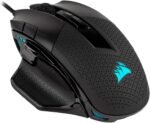 Corsair NIGHTSWORD RGB Gaming Mouse for FPS, MOBA - 18,000 DPI - 10 Programmable Buttons - Weight System - iCUE Compatible - Black - Image 2