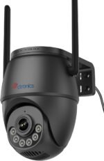 Ctronics 5MP 3K WiFi Security Camera, Auto Tracking, Dual-Band 2.4/5GHz, 30m Full-Color Night Vision, Sound & Light Alarm, AI Person/Vehicle/Pet Detection, 8 Presets, FTP/128GB SD & Cloud - Image 2