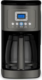 Cuisinart 14-Cup Coffee Maker, Programmable PerfecTemp Glass Carafe Coffee Machine with 1-4 Cup Setting, Brew Strength Control and Brew Pause, Stainless Steel, DCC-3200BKSNAS, Black - Image 2