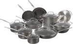 Cuisinart 17-Piece Cookware Set, Chef's Classic Nonstick Hard Anodized, 66-17 - Image 2