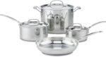 Cuisinart 7-Piece Cookware Set, Chef's Classic Stainless Steel Collection, 77-7P1 - Image 2