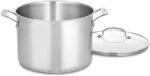 Cuisinart 76610-26G Chef's Classic 10-Quart Stockpot with Glass Cover,Brushed Stainless - Image 2