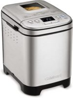 Cuisinart Bread Maker Machine, Stainless Steel Automatic Bread Machine with 12 Menu Options, 3 Loaf Sizes up to 2 Lb., 3 Crust Colors, Removable Nonstick Baking Pan & Kneading Paddle, CBK-110NAS - Image 2