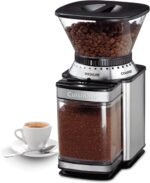 Cuisinart Coffee Grinder, Electric One-Touch Automatic Burr Coffee Grinder with 18-Position Grind Selector, Cup Size Selector for 4 – 18 Cups, DBM-8P1, Black Stainless - Image 2