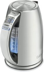 Cuisinart PerfecTemp 1.7-Liter Electric Kettle, Cordless Electric Tea Kettle, 1500W for Fast Heat-Up, 6 Preset Temperatures, 30-Minute Keep Warm, Stay Cool Nonslip Handle, CPK-17P1 - Image 2
